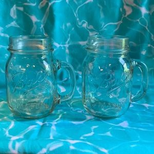 Two drinking jars
